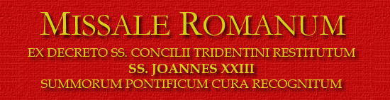 Missale Romanum - www.maranatha.it