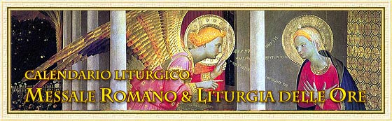 Calendario Liturgico - Messale e Liturgia delle Ore